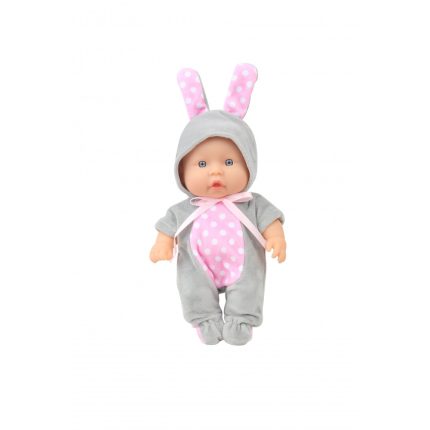 Κούκλα Μωρό 20cm Doll Bunny Grey 6129 3800146223410 3+ - Moni Toys