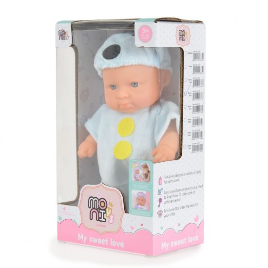 Κούκλα Μωρό 20cm Doll Muse Blue 6123 3800146223373 3+ - Moni Toys