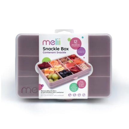 Δοχείο για Σνακ με Χωρίσματα Pink 1.368ml - Melii