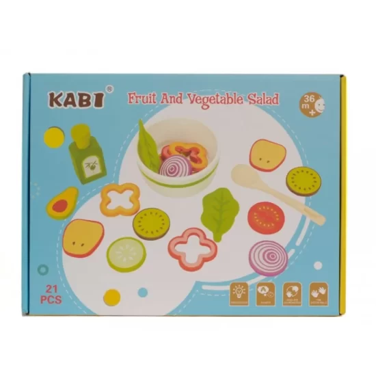 Ξύλινα Φρούτα και Λαχανικά 3+ - Kabi
