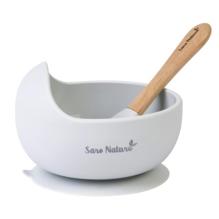 Σετ Φαγητού Eco Friendly Nordic Grey 4m+ - Saro