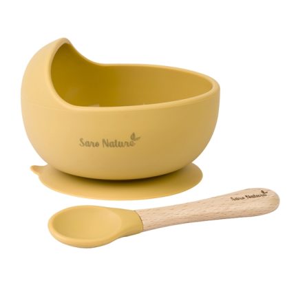Σετ Φαγητού Eco Friendly Nordic Ochre 4m+ - Saro