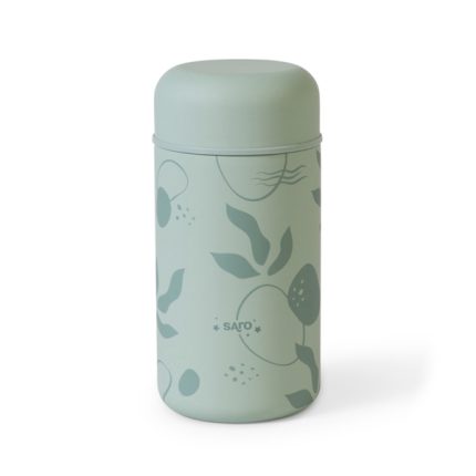 Θερμός Φαγητού Leaves Mint 500ml - Saro