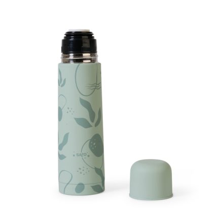 Θερμός Υγρών Leaves Mint 500ml - Saro