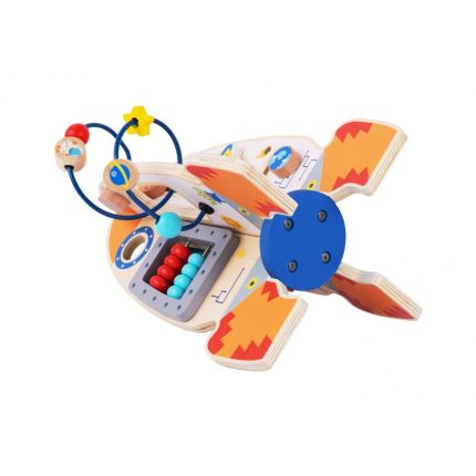 Ξύλινος Πύραυλος Δραστηριοτήτων Activity Rocket TK333 6972633374466 24m+ - Tooky Toy