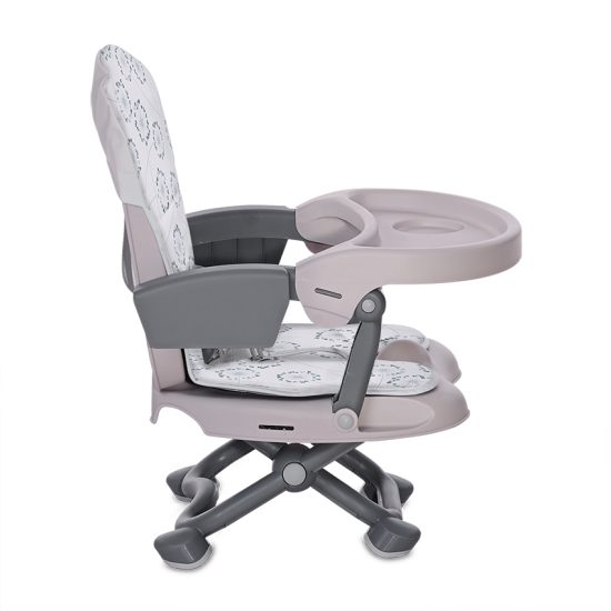 Lorelli Καρεκλάκι Φαγητού EGO Plus White Fluff Pu Leather 10100502323