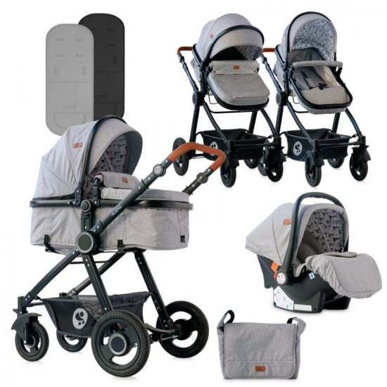 Lorelli Πολυκαρότσι Alexa 3 in 1 Set Dark Grey Lighthouse 10021292067