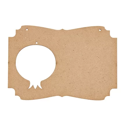 Ξύλινη Βάση για Ημερολόγιο Ρόδι (20x14εκ) | ΝΒ268