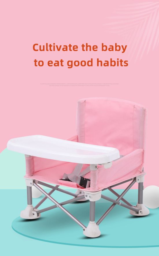 Κάθισμα Φαγητού Pop Seat Booster - Pink - Babywise