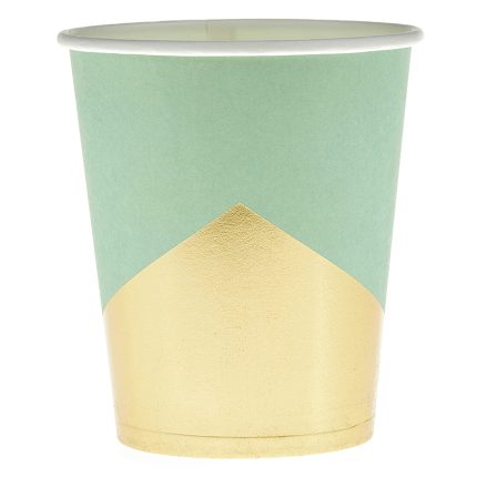 Ποτήρι Βεραμάν-Χρυσό 250ml 10τμχ ΡΤ071-3