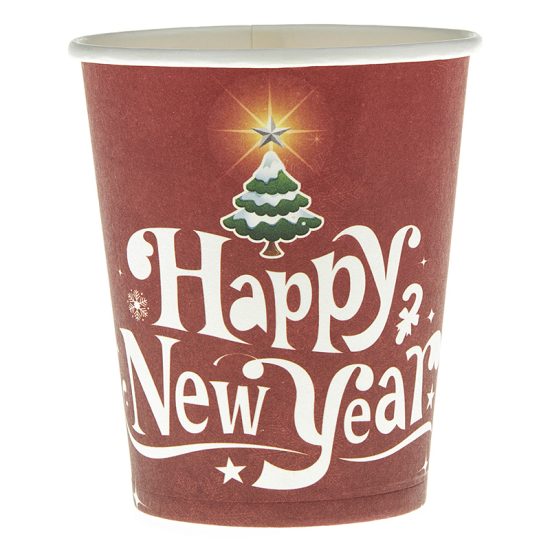 Ποτήρι New Year 250ml 10τμχ ΡΤ075-1