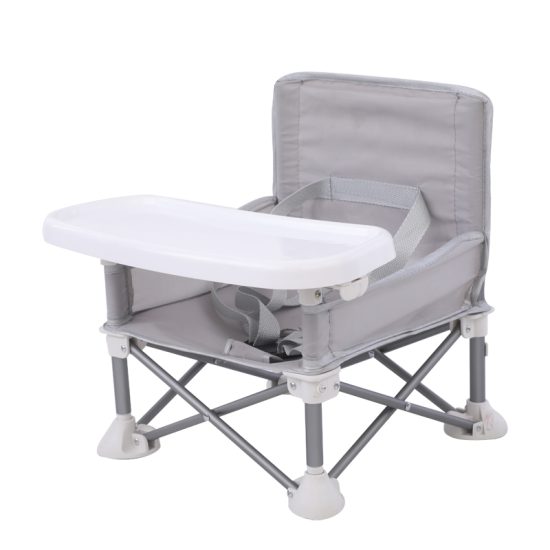 Κάθισμα Φαγητού Pop Seat Booster - Grey - Babywise