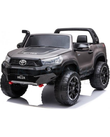 Παιδικό Αυτοκίνητο Skorpion Toyota Hilux 12V Με Οθόνη Γκρι - 52470742