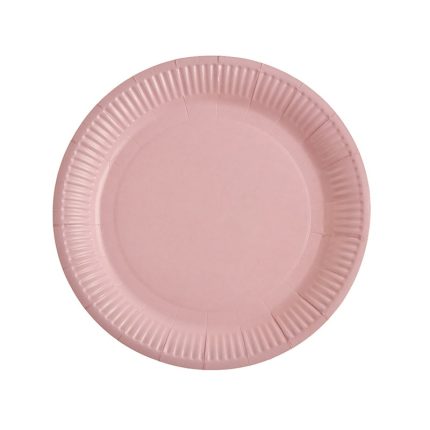 Χάρτινο Πιάτο Μονόχρωμο Λευκό 18εκ 10τμχ ΝΚ362-1