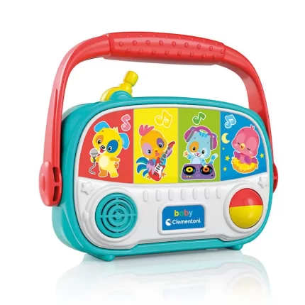 Baby Clementoni Βρεφικό Παιχνίδι Baby Ραδιόφωνο 10m+ 1000-17459# , As Company
