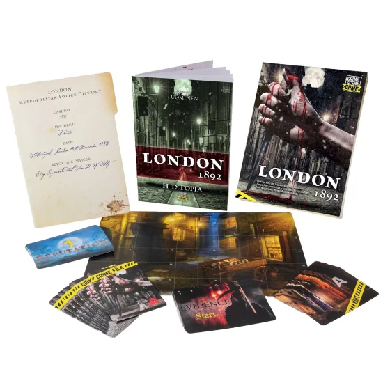 AS Games Επιτραπέζιο Παιχνίδι Crime Scene London 1892 18+, As Company