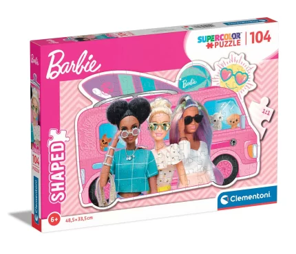 Clementoni Παιδικό Παζλ Super Color Barbie 104 τμχ 6+ - As Company