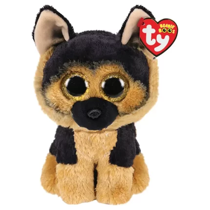 TY Beanie Boos Spirit Χνουδωτό Σκυλάκι Γερμανικός Ποιμενικός Καφέ Και Μαύρο 23εκ 0m+, As Company