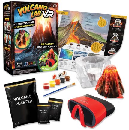 Abacus Brands Volcano Lab VR Επιστημονικό Σετ Εικονικής Πραγματικότητας – Πλήρης Ελληνική Έκδοση– Περιλαμβάνει Γυαλιά VR 8+ AB94932