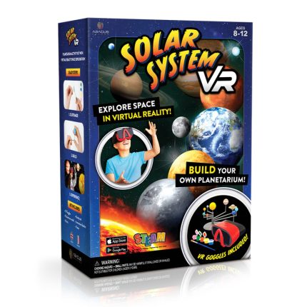Abacus Brands Solar System VR Επιστημονικό Σετ Εικονικής Πραγματικότητας – Πλήρης Έκδοση – Περιλαμβάνει Γυαλιά VR 8+ AB94628