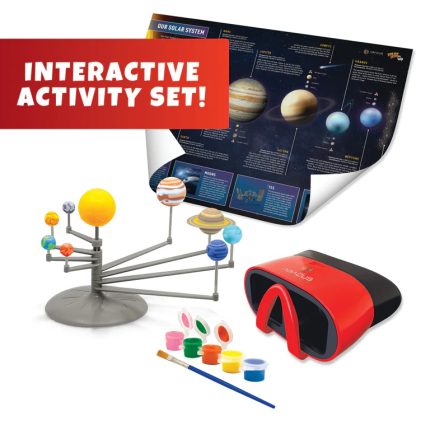 Abacus Brands Solar System VR Επιστημονικό Σετ Εικονικής Πραγματικότητας – Πλήρης Έκδοση – Περιλαμβάνει Γυαλιά VR 8+ AB94628