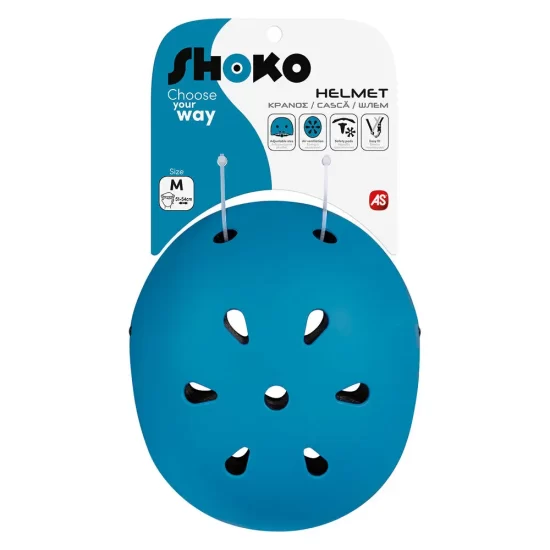 Shoko Παιδικό Κράνος Μπλε (51-54εκ) 5004-50601# - As Company
