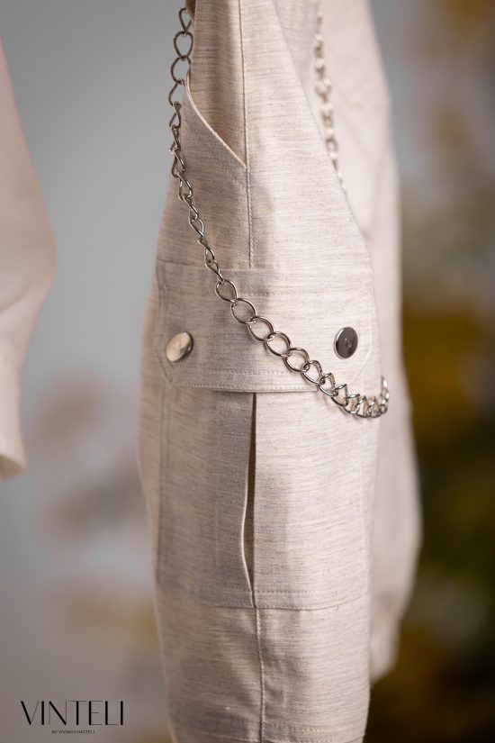 Βαπτιστικό Κοστουμάκι για αγόρι Σιέλ-Λευκό 5220, Vinteli