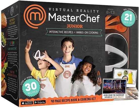 Abacus Brands VR MasterChef Junior Σετ εικονικής πραγματικότητας – Πολυτελές Σετ Δώρου – Περιλαμβάνει Γυαλιά VR 8+ AB94079
