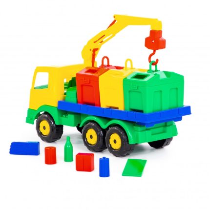 Παιχνίδι Σκουπιδιάρικο SuperTruck Garbage Truck 4810344044181 3+ - Polesie