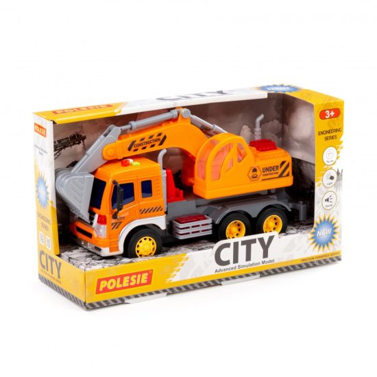 Φορτηγό Εκσκαφέας 86433 City Excavator Truck 4810344086433 3+ - Polesie