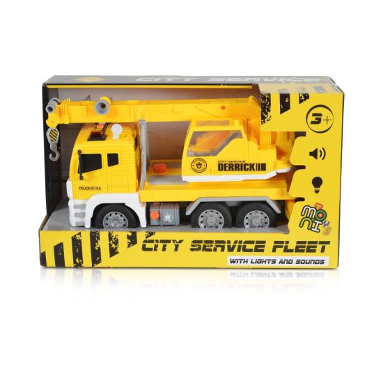 Παιχνίδι Φορτηγό Γερανός 1:12 WY812A 3800146223854 3+ - Moni Toys
