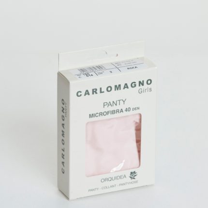 Carlomagno - Καλσόν Microfiber 40den από 3 Μηνών έως No37 Ροζ