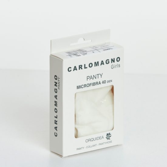 Carlomagno - Καλσόν Microfiber 40den από 3 Μηνών έως No37 Εκρού