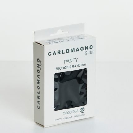 Carlomagno - Καλσόν Microfiber 40den από 3 Μηνών έως No37 Μαύρο