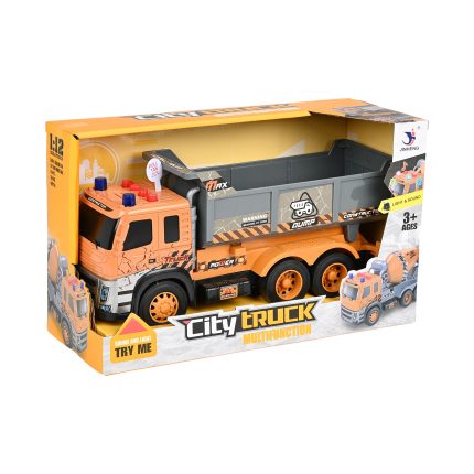 Φρίξιον Φορτηγό 32cm 1:12 σε Κουτί με Φώτα και Ήχους 1189-42 3+ - Martin Toys