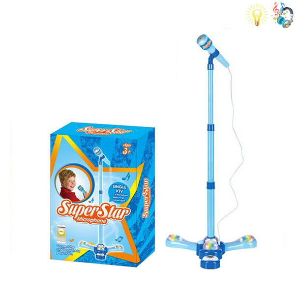 Μικρόφωνο Μεγάλο, Φώτα, Μουσική DS-001-1Q 3+ - Martin Toys