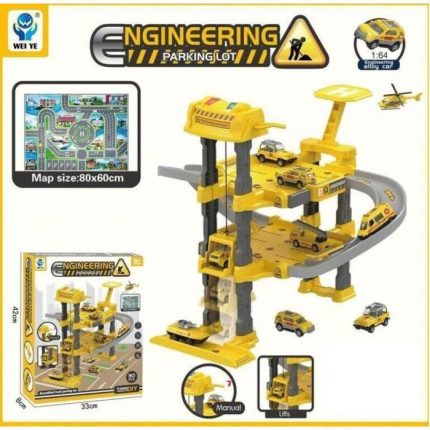 Σετ Parking Engineering Garage με Αυτοκινητάκια 5599-114Α 3+ - Martin Toys