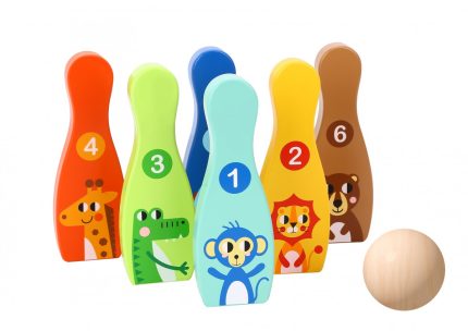 Ξύλινες Κορίνες Μπόουλινγκ TH295 6972633371564 3+ - Tooky Toy