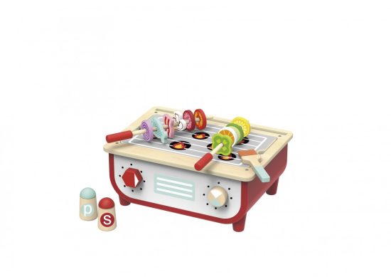 Ξύλινο Σετ Κουζίνας & BBQ TF327 6972633371410# 3+ - Tooky Toy