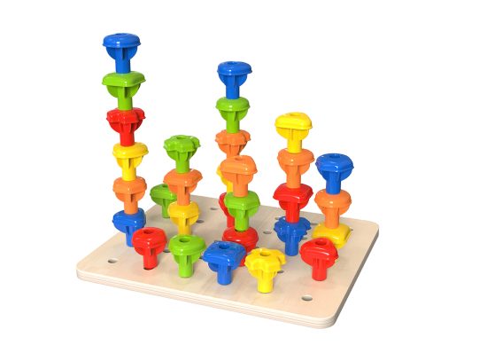 Ξύλινο Παιχνίδι Λογικής Στοίβαξης TK089 6972633374374# 3+ - Tooky Toy