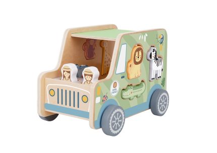 Ξύλινο Τζιπ Σαφάρι TK960 6972633376446# 18m+ - Tooky Toy