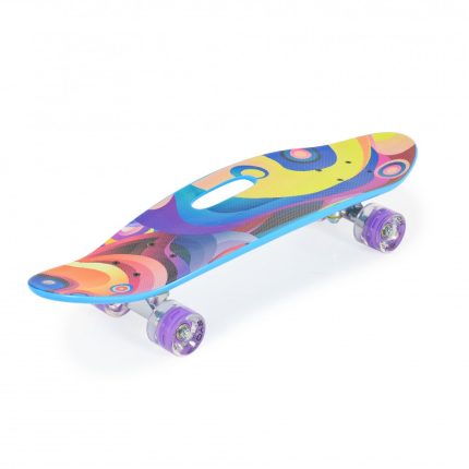 Byox Skateboard 26“ with Handle Violet 3800146228279