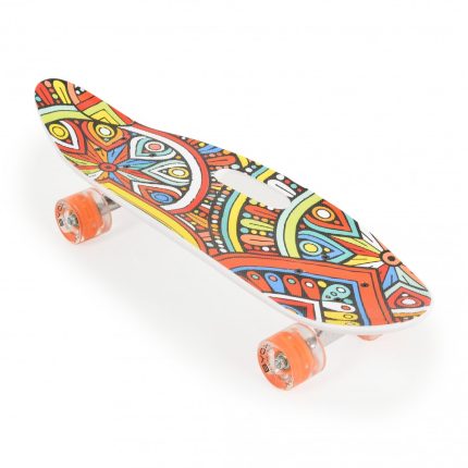 Byox Skateboard 26“ with handle Red 3800146228286