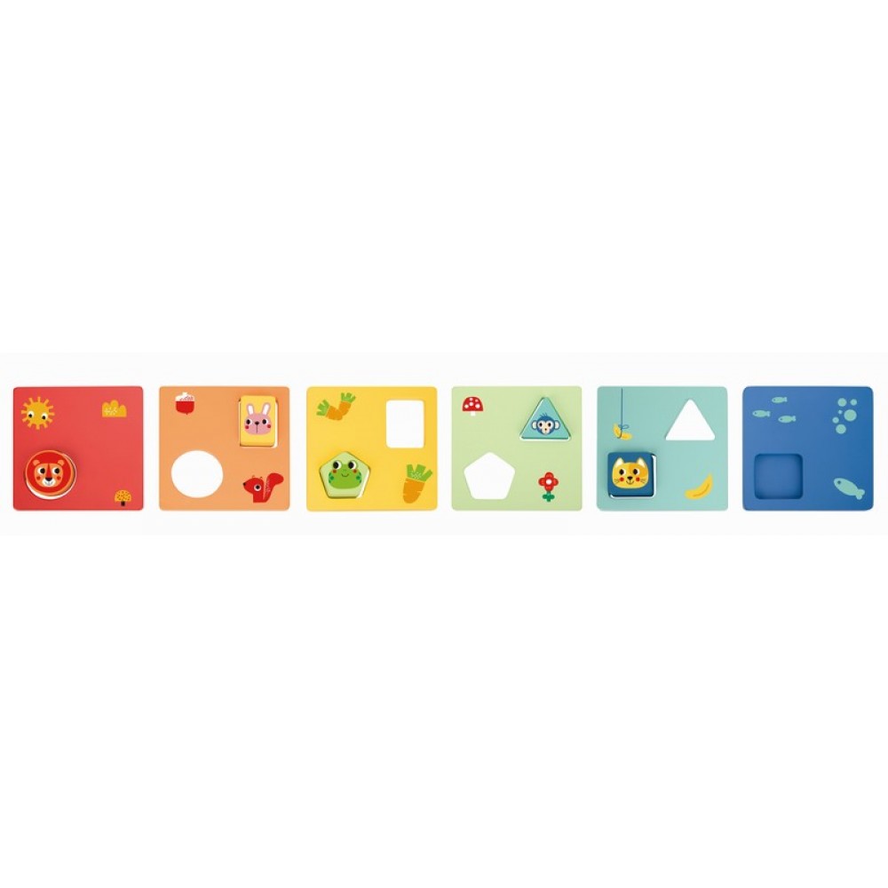 Ξύλινο Παιχνίδι Λογικής με Σχήματα TH958 6972633372172 24m+ - Tooky Toy Ξύλινο Παιχνίδι Λογικής με Σχήματα TH958 6972633372172 24m+ - Tooky Toy
