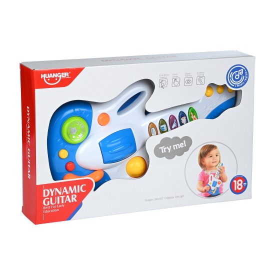 Bebe Κιθάρα με Φώτα και Μουσική 39cm HE0503 18m+ - Martin Toys