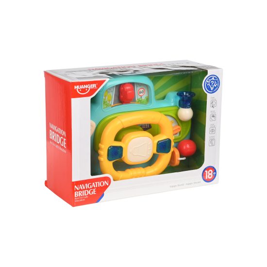 Βρεφικό Τιμόνι Navigator Bebe HE0541 18m+ - Martin Toys