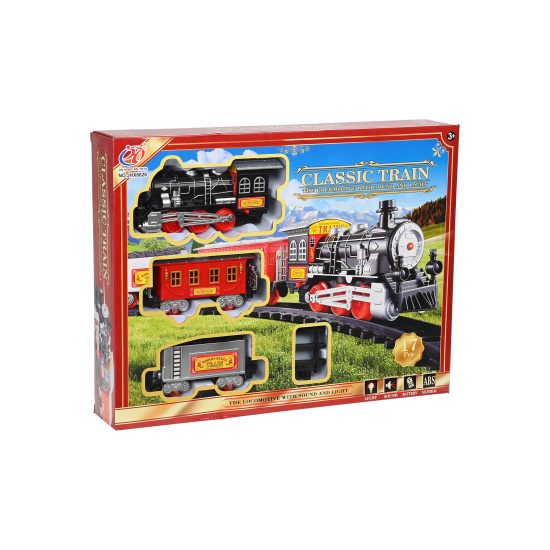 Β/Ο Τρένο με Φώτα, Ήχους, Καπνό JHX6628 3+ - Martin Toys