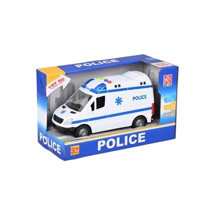 Φρίξιον Police Van 22cm σε κουτί με Φώτα και Ήχους RJ046 3+ - Martin Toys