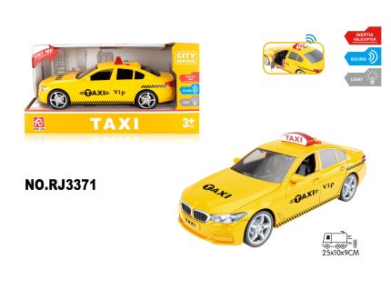 Φρίξιον Ταξί 25cm σε Κουτί με Φώτα και Ήχους RJ3371 3+ - Martin Toys
