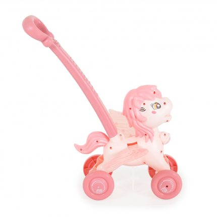 Ηλεκτρικό Πόνυ με Μηχανισμό για Φούσκες Pony Pink Wings BV089 3800146224202 3+ - Moni Toys
